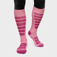 Chaussettes de snowboard et ski Aoraki Pink