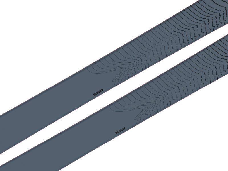 Narty touringowe dla dorosłych Atomic Backland 86 SL Black Metalic 2023