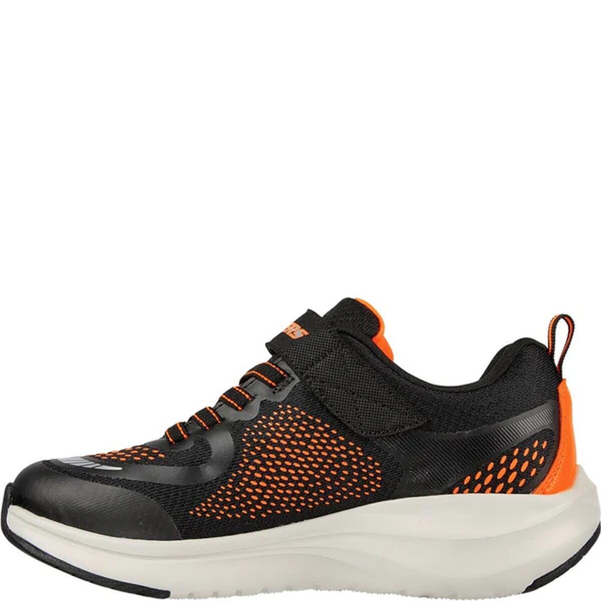 Boys Ultra Groove Trainers (Black/Orange) 2/5