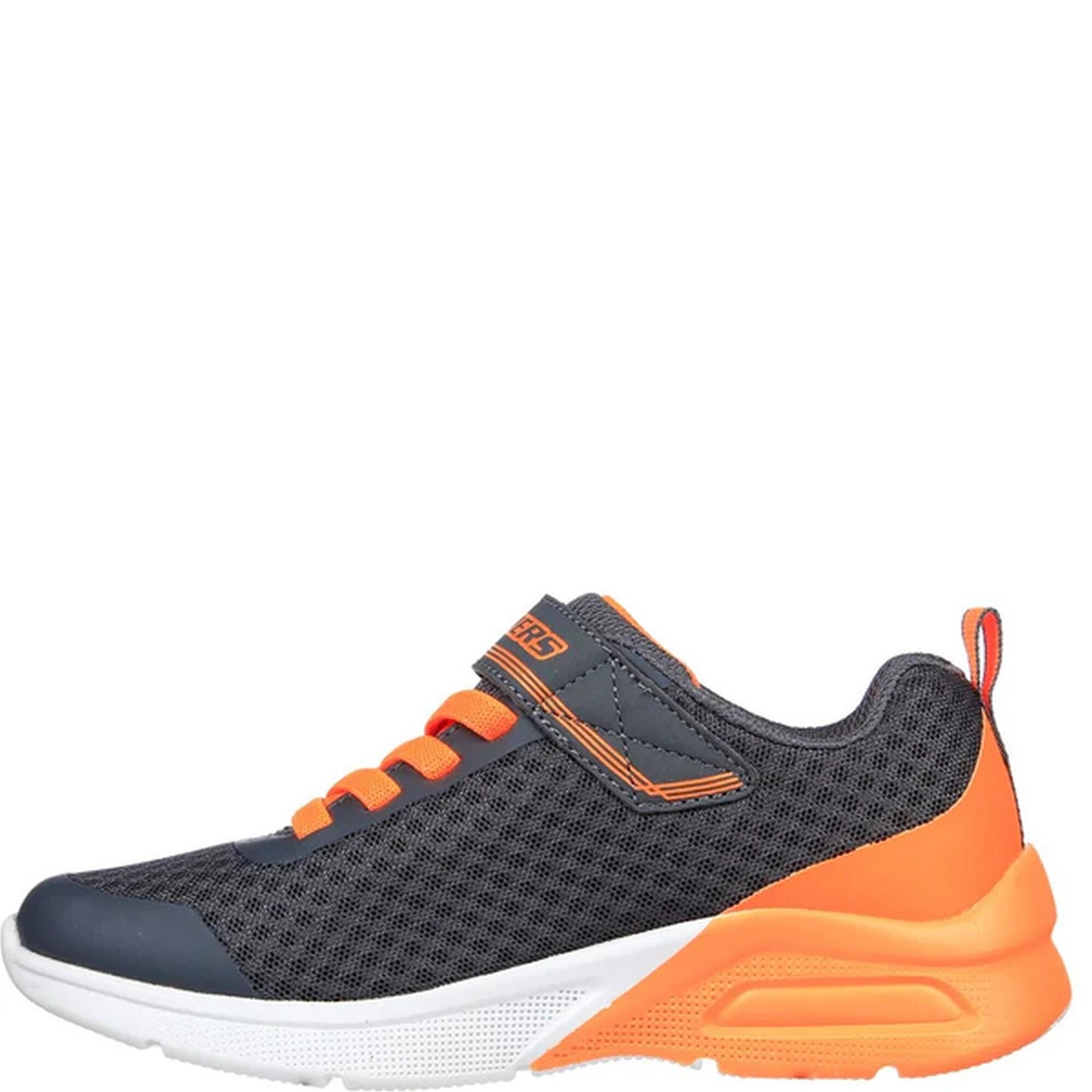 Boys Microspec Max Torvix Trainers (Charcoal/Orange) 2/5