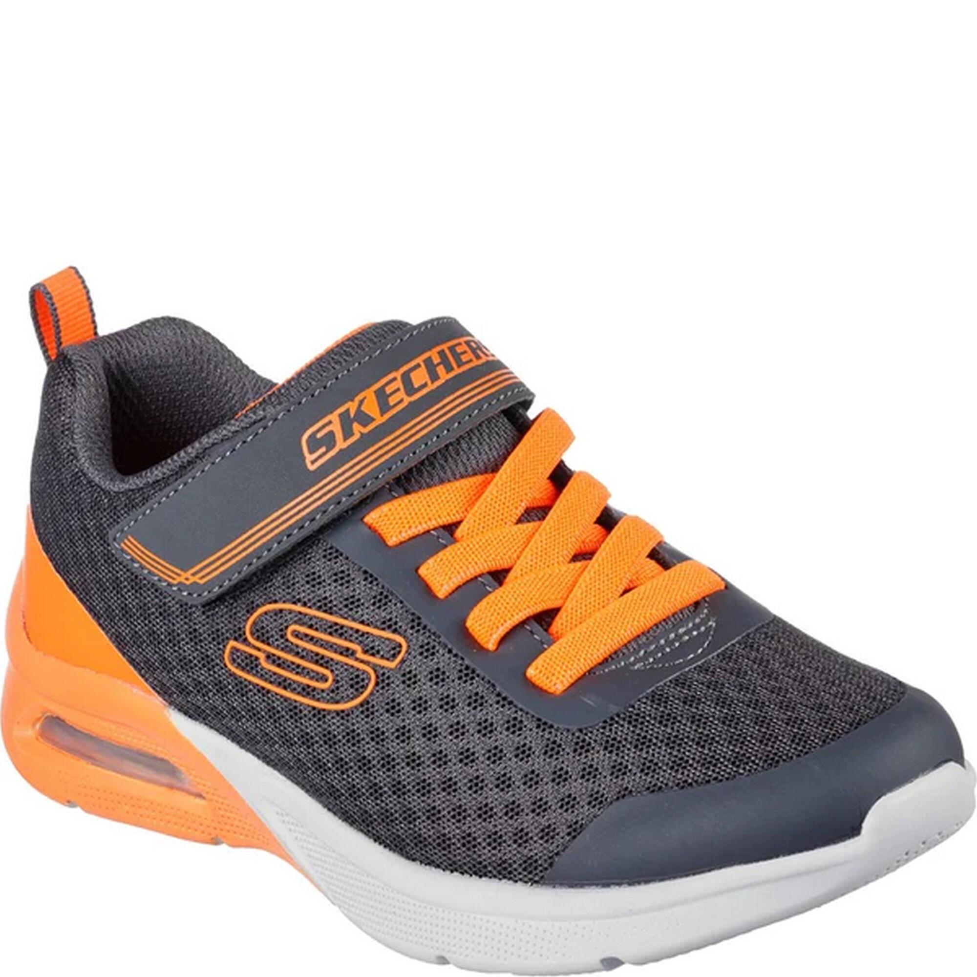 charcoal grey / fluo coral orange / orange