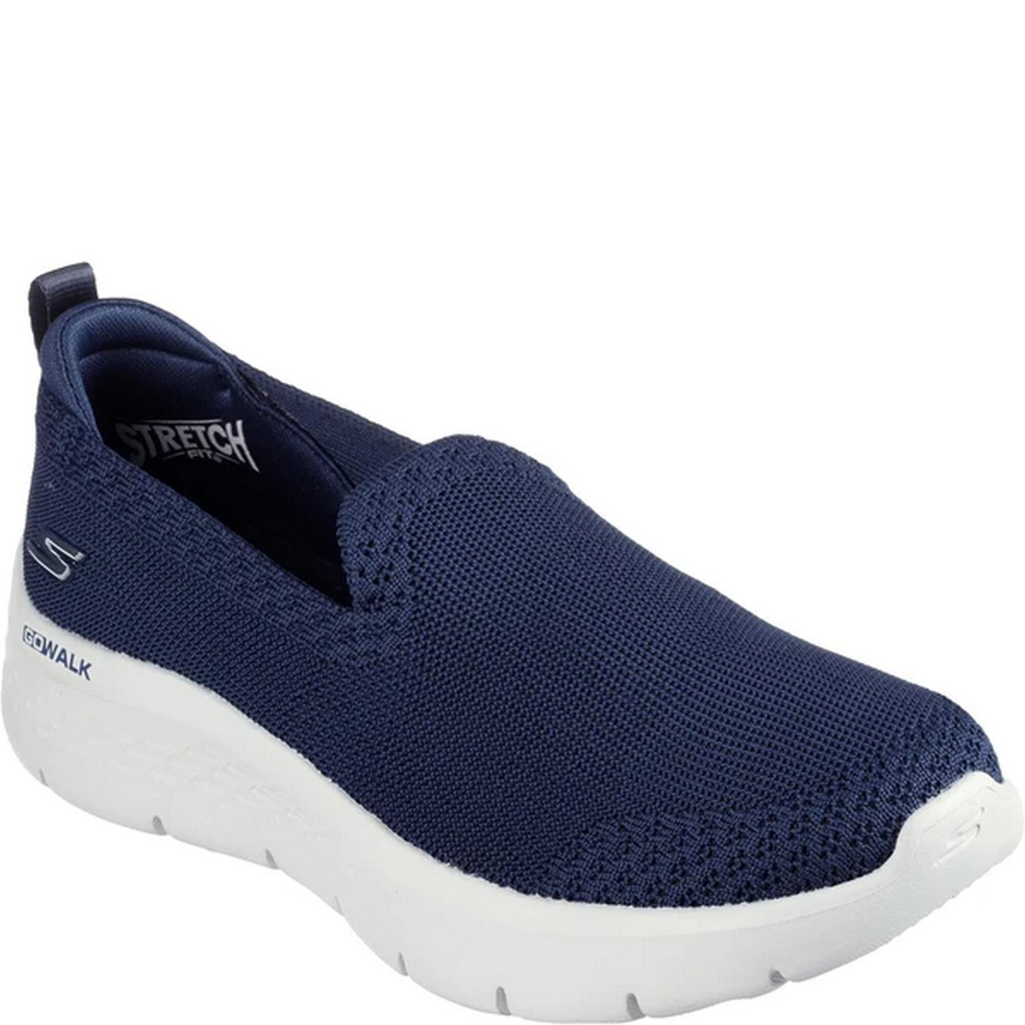 Womens/Ladies Go Walk Flex Bright Trainers (Navy) 1/5