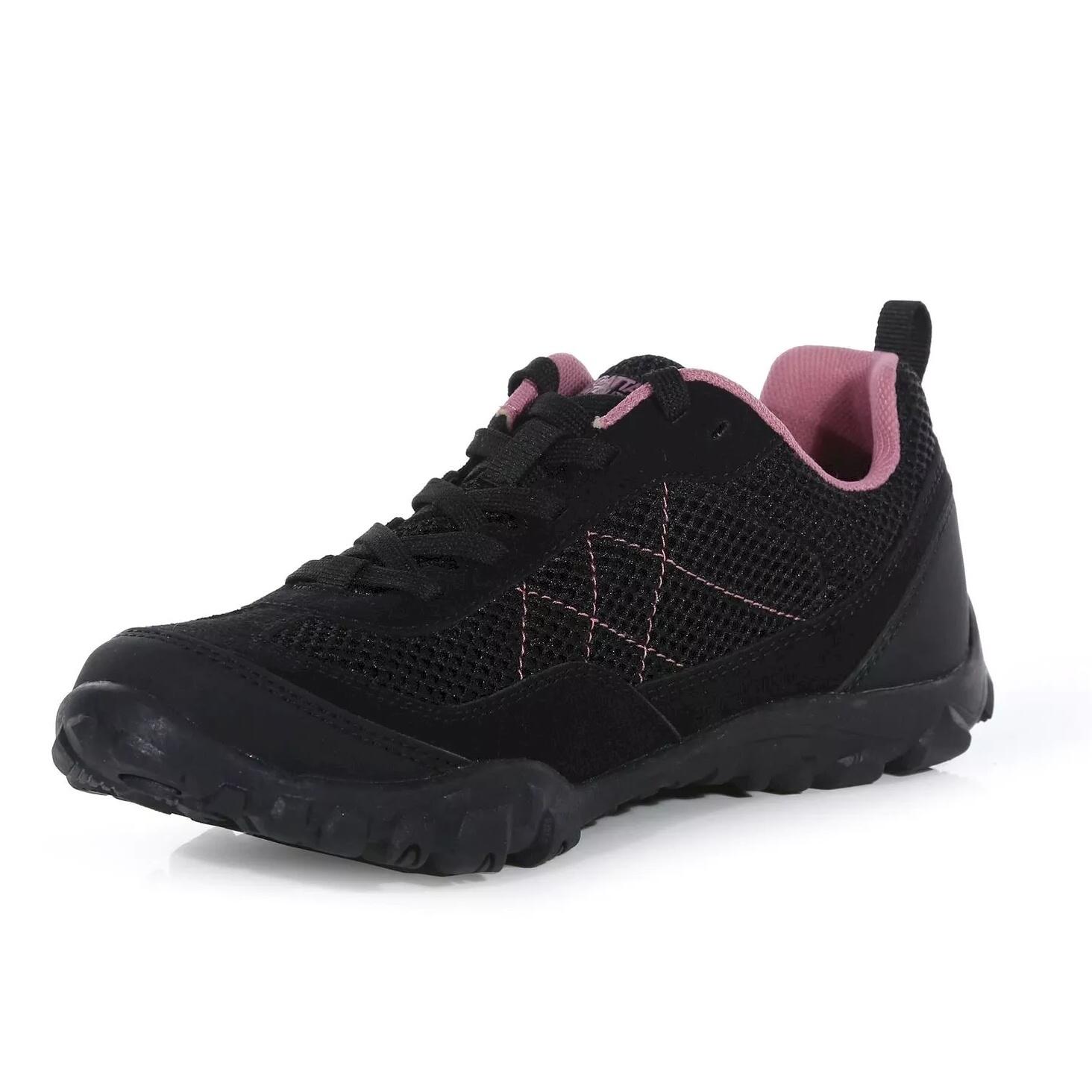 Womens/Ladies Edgepoint Life Walking Shoes (Black/Heather Rose) 3/5