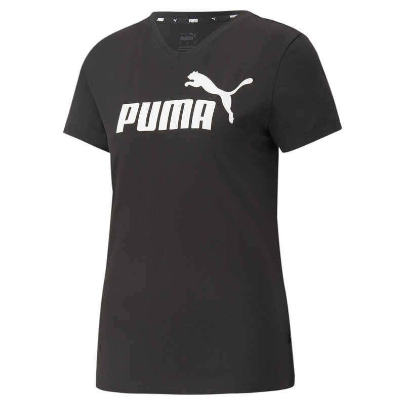 Essentials V-Neck T-Shirt für Damen PUMA Media 1