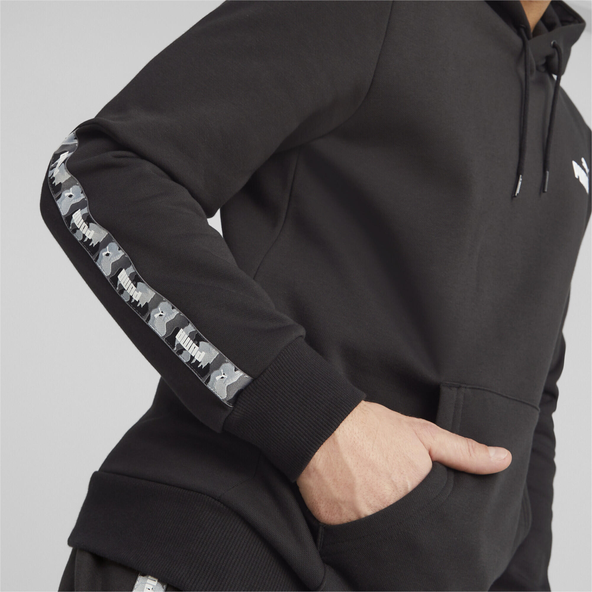 Essentials Tape Camo Hoodie Herren PUMA 5/7