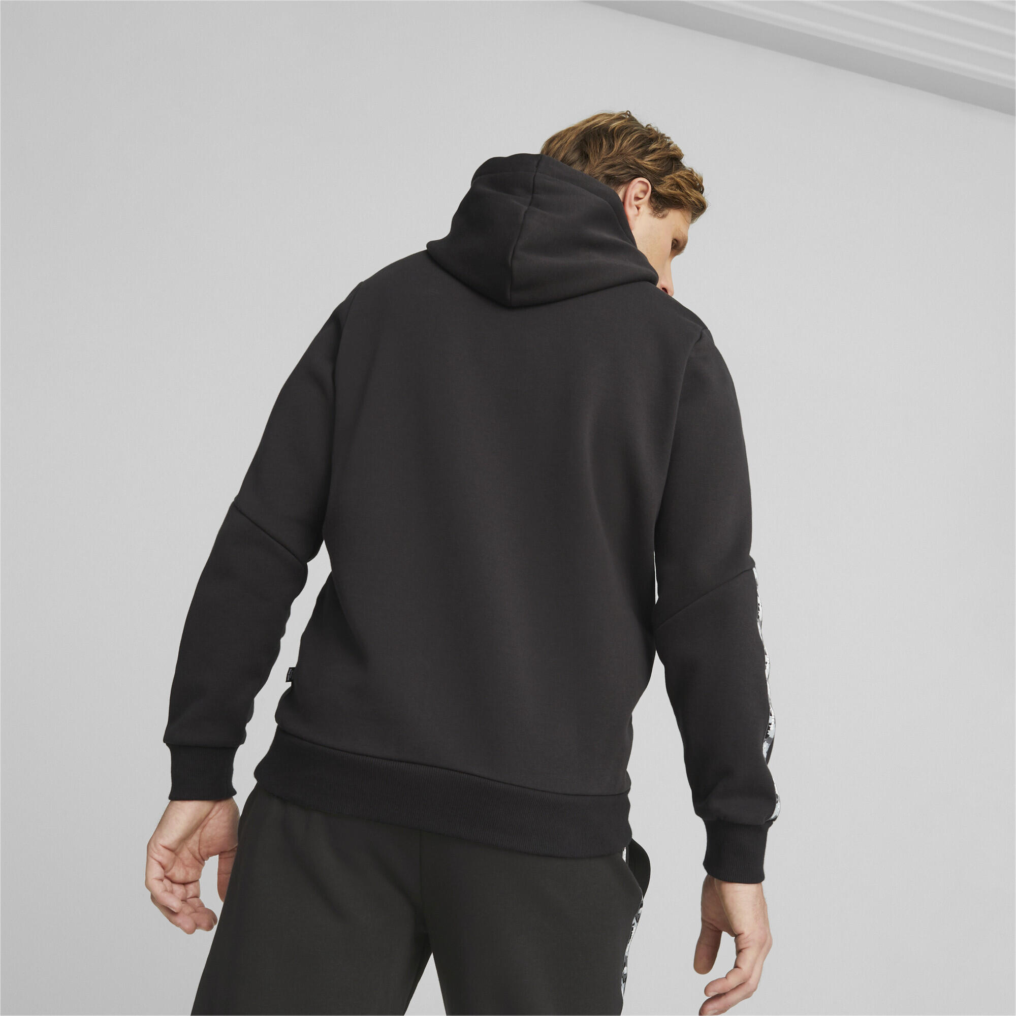 Essentials Tape Camo Hoodie Herren PUMA 3/7