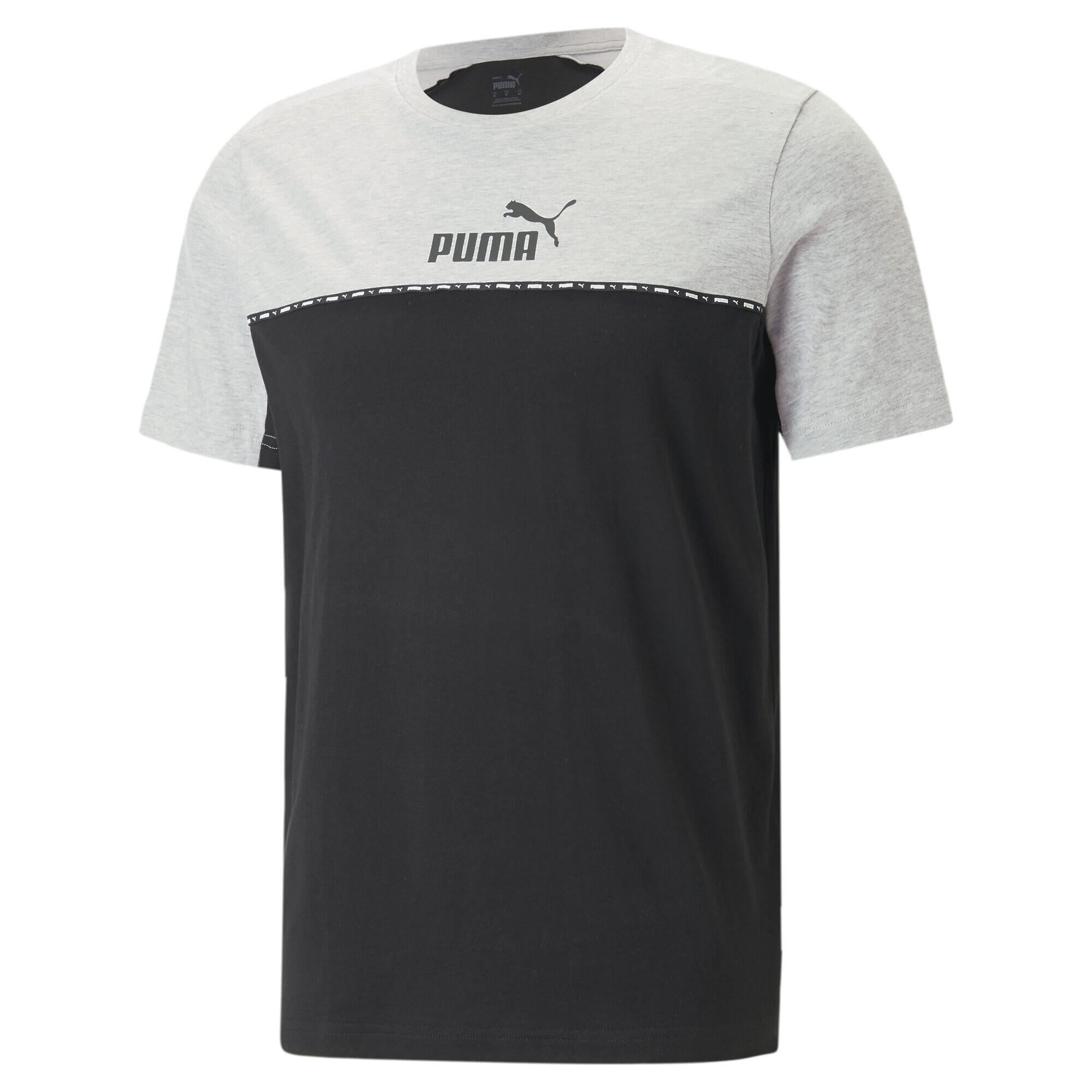 Essentials Block Tape T-Shirt Herren PUMA 1/6
