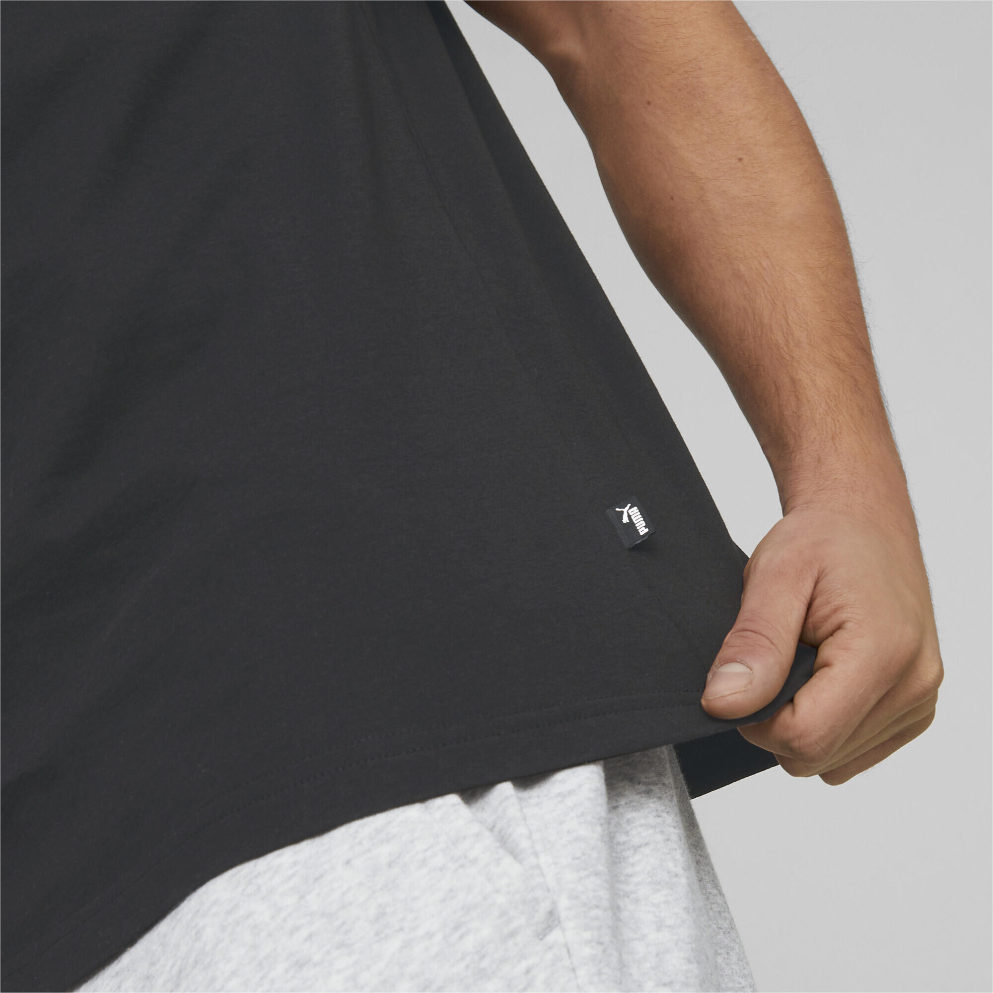 Essentials Block Tape T-Shirt Herren PUMA 3/6