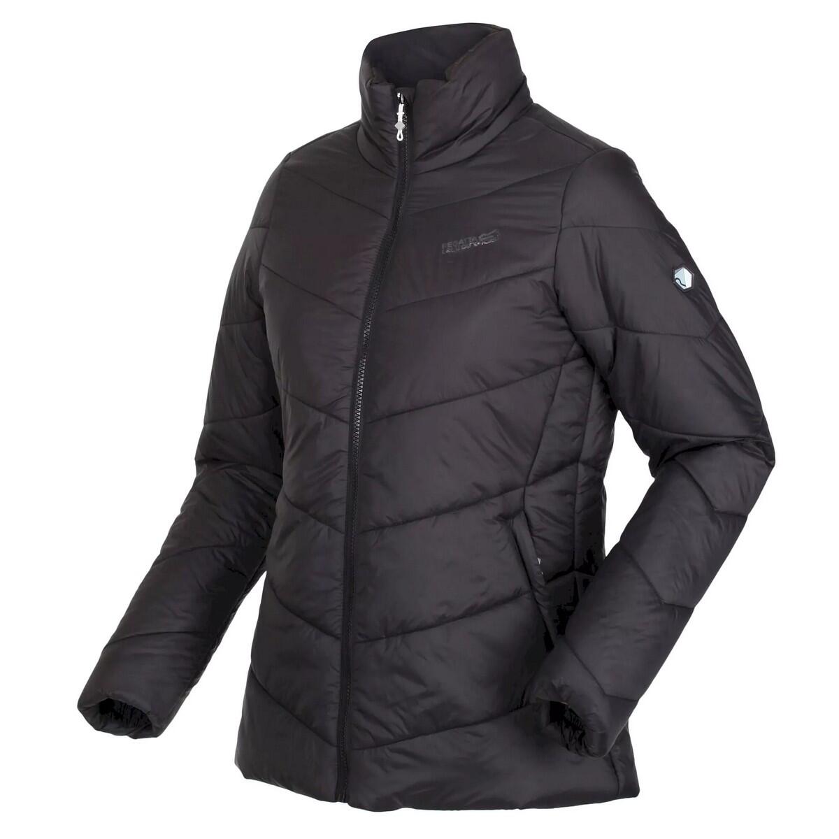 Womens/Ladies Freezeway IV Insulated Padded Jacket (Black) 3/5