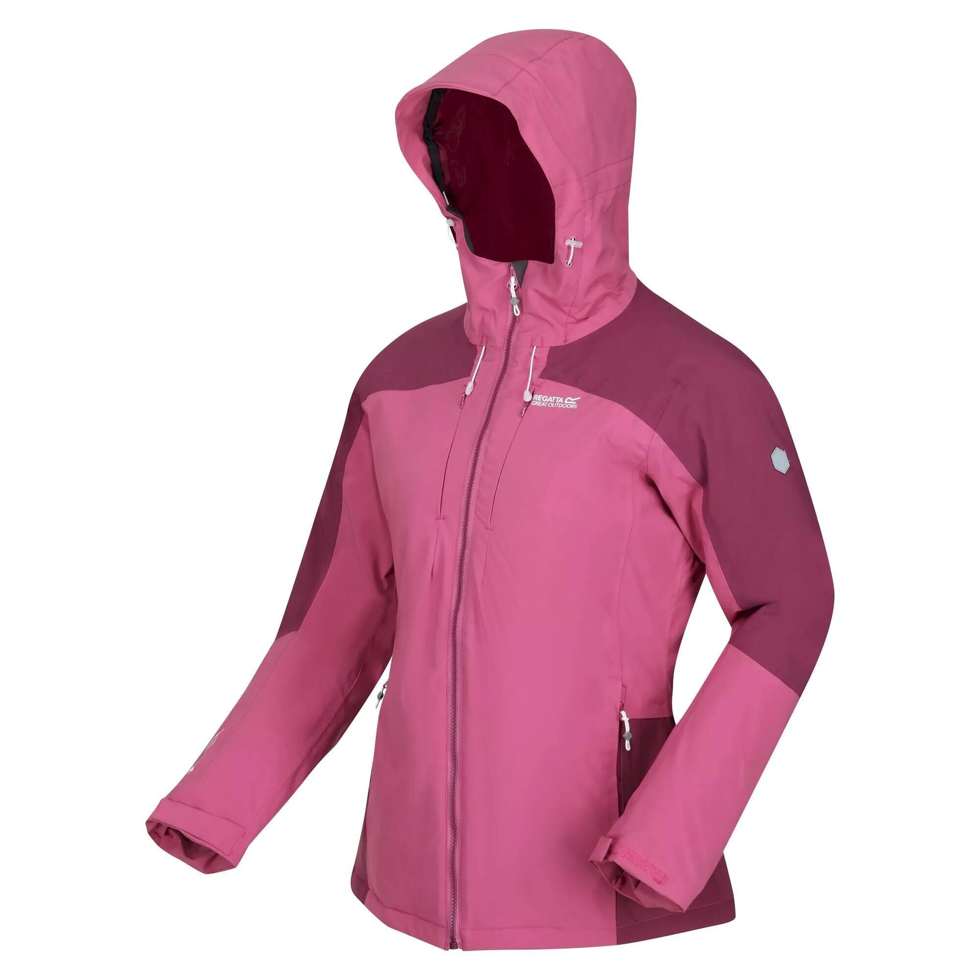 Womens/Ladies Highton II Stretch Padded Jacket (Violet/Amaranth Haze) 3/5