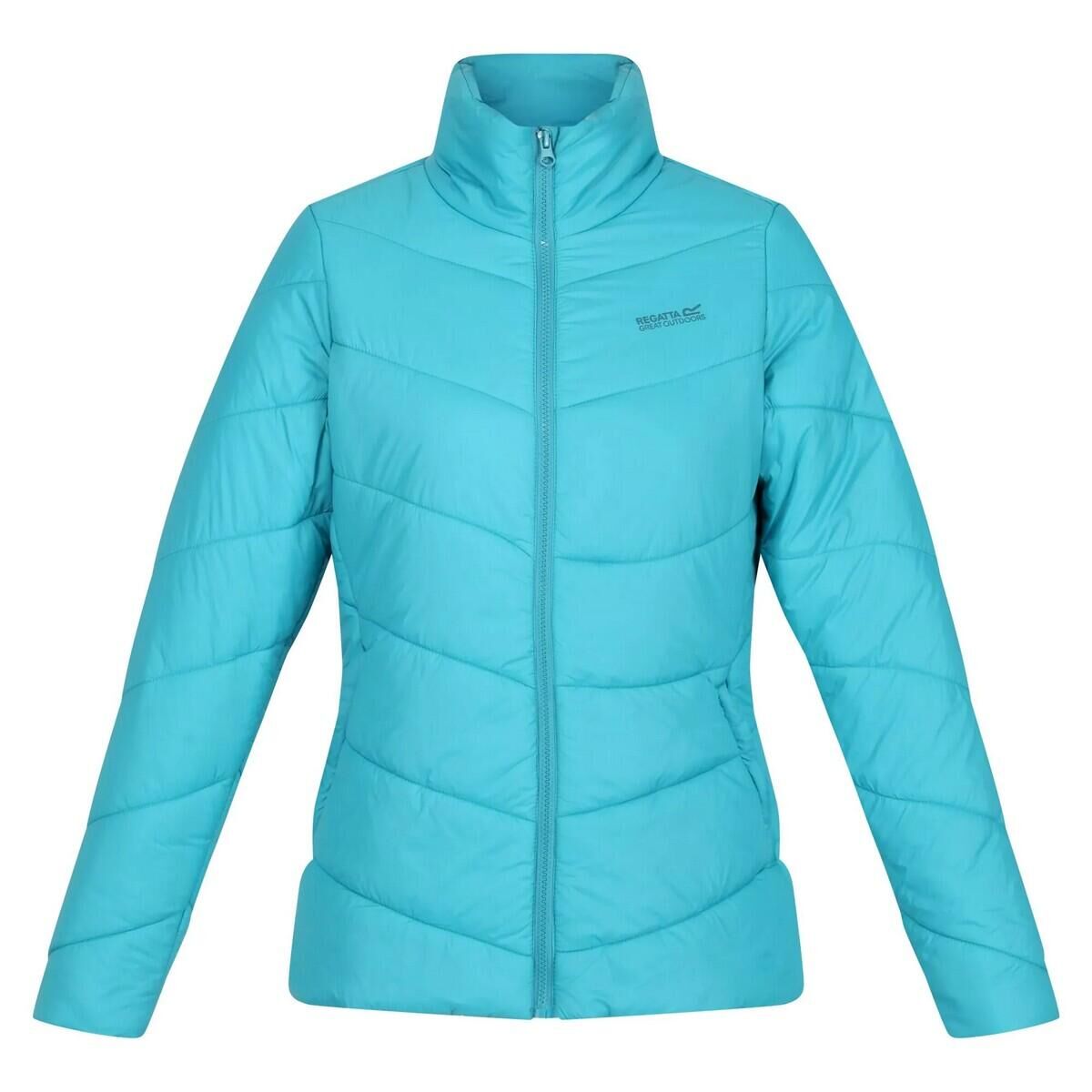 REGATTA Womens/Ladies Freezeway IV Insulated Padded Jacket (Pagoda Blue)