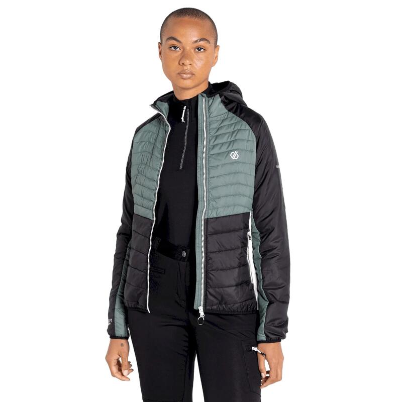 "Surmount II" Steppjacke für Damen Entengrün/Schwarz