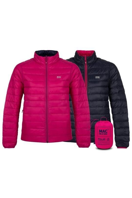 MAC IN A SAC Polar Womens Packable Reversible Down Jacket