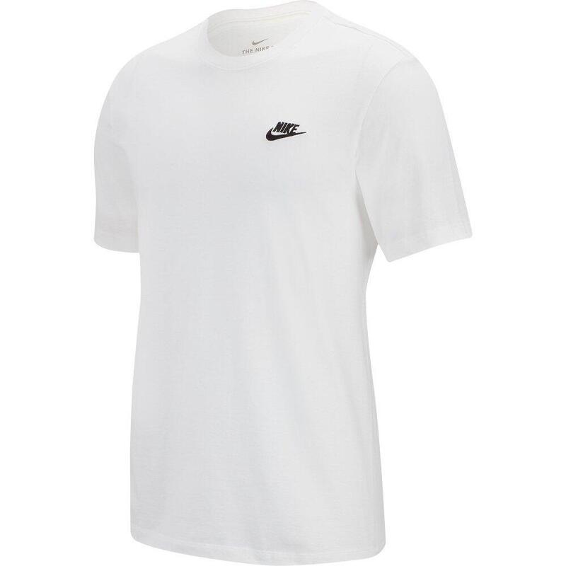 Camiseta de manga corta Nike Sportswear Club, Blanco, Hombre