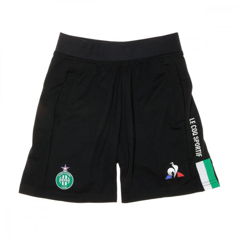 ASSE Short Training Noir Junior Le Coq Sportif