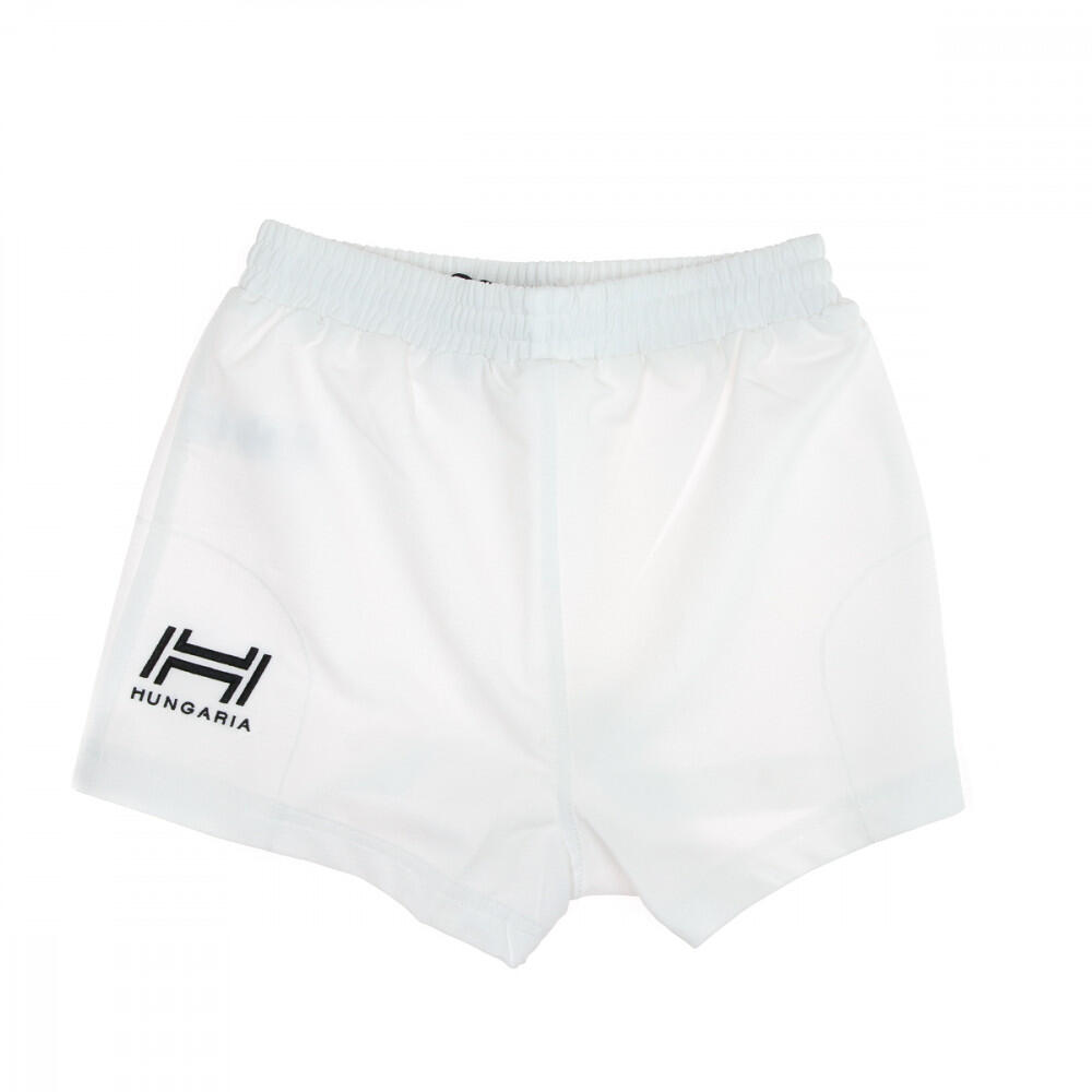 Short De Rugby Blanc Junior Hungaria Premium