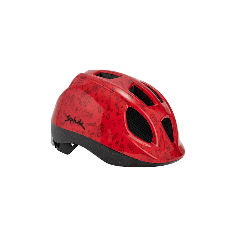 Kinderfahrradhelm Rot