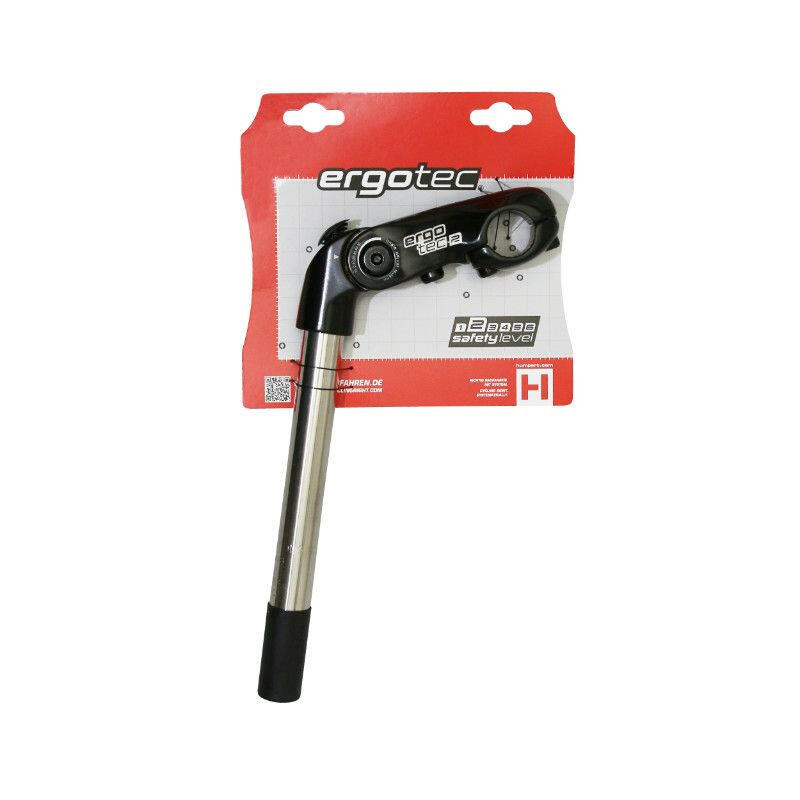 Wspornik miejski z regulowanym tłokiem do kierownicy Ergotec Kobra Vario