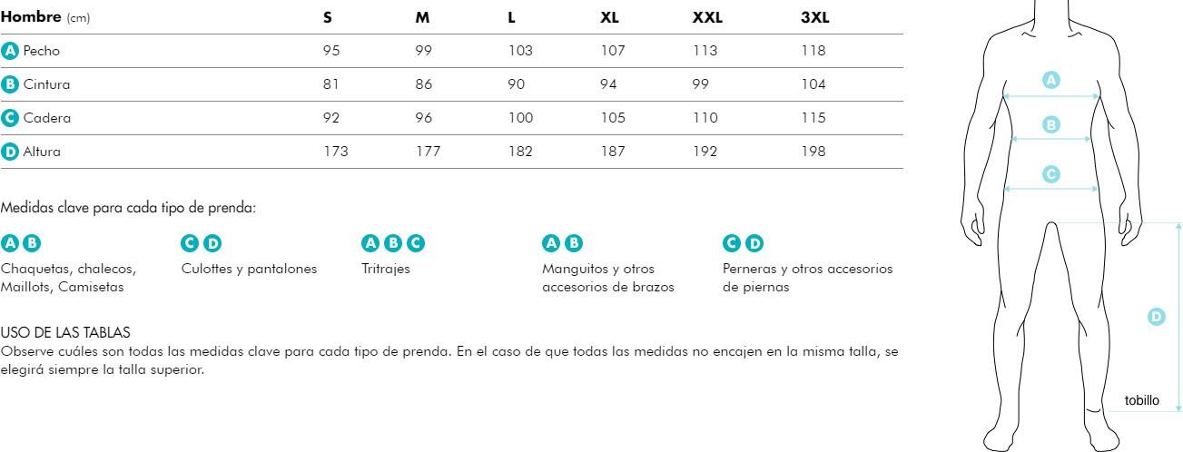 Pantalones cortos sin tirantes Spiuk Anatomic Roller 3/4