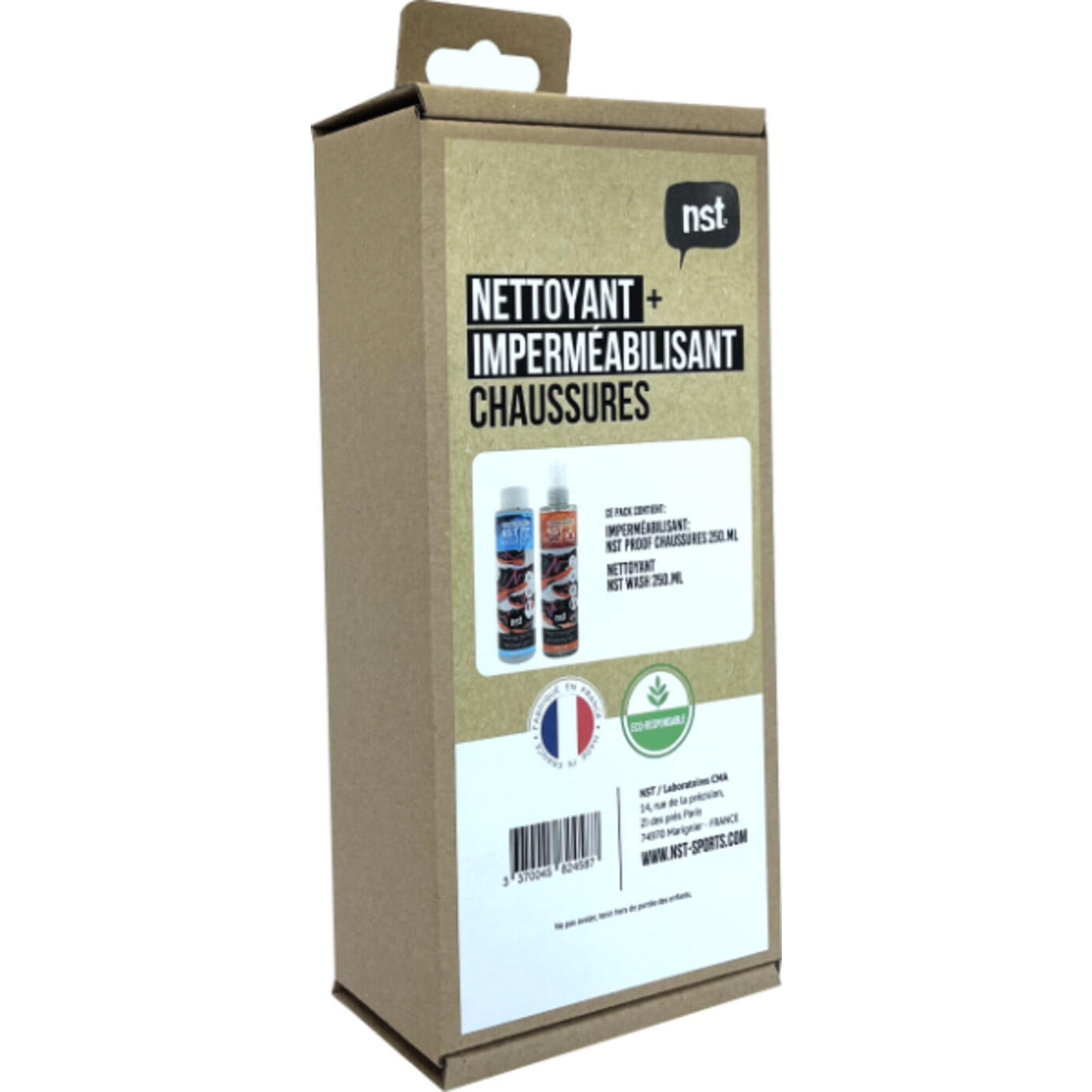 Nettoyant (250 ML) + Imperméabilisant (250ML) – Chaussures 1/4