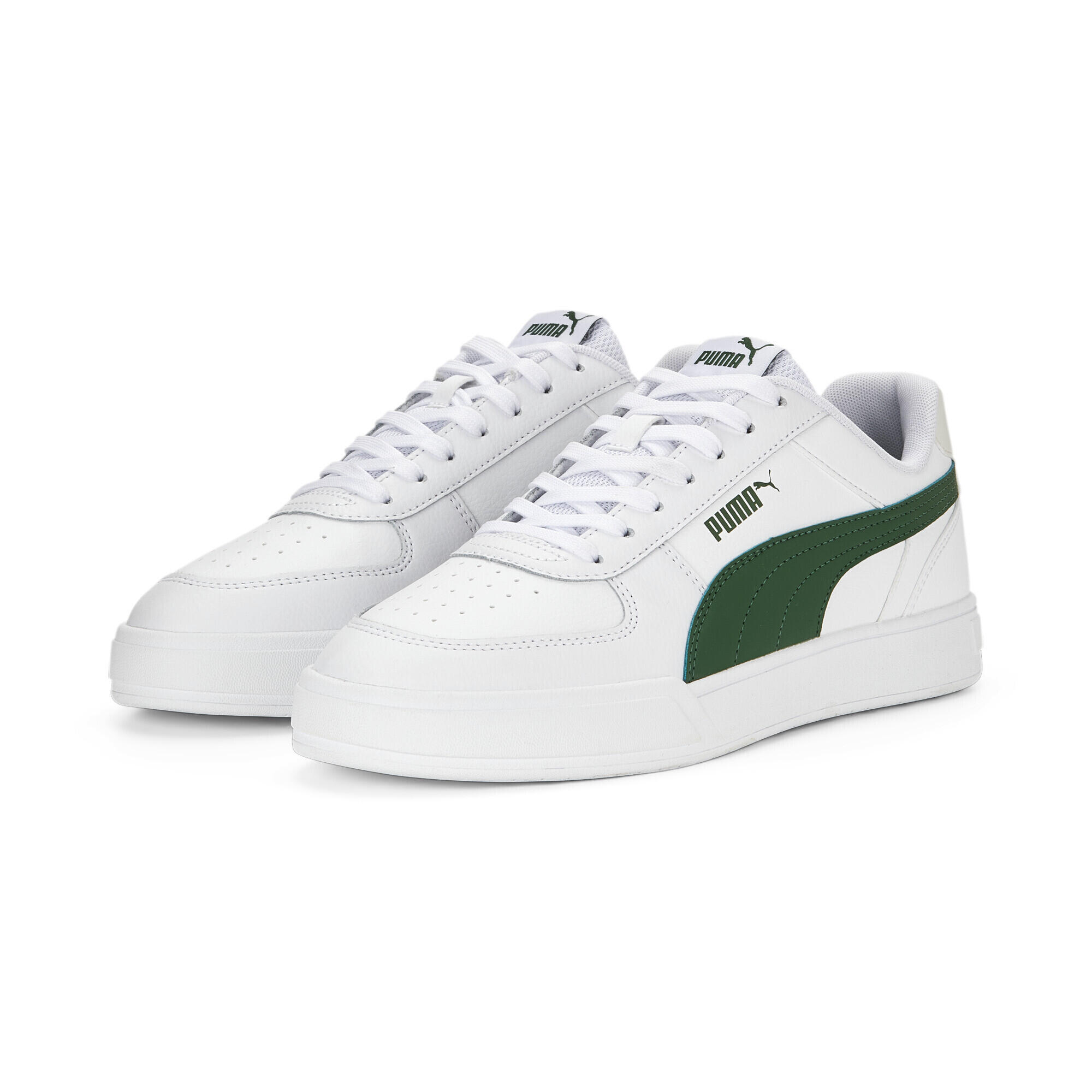 Puma - Baskets Caven Puma - Baskets - Blanc|vert - 43 - Decathlon