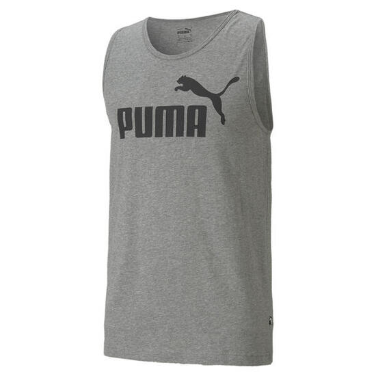 Camiseta sin mangas Essentials Hombre PUMA Medium Gray Heather