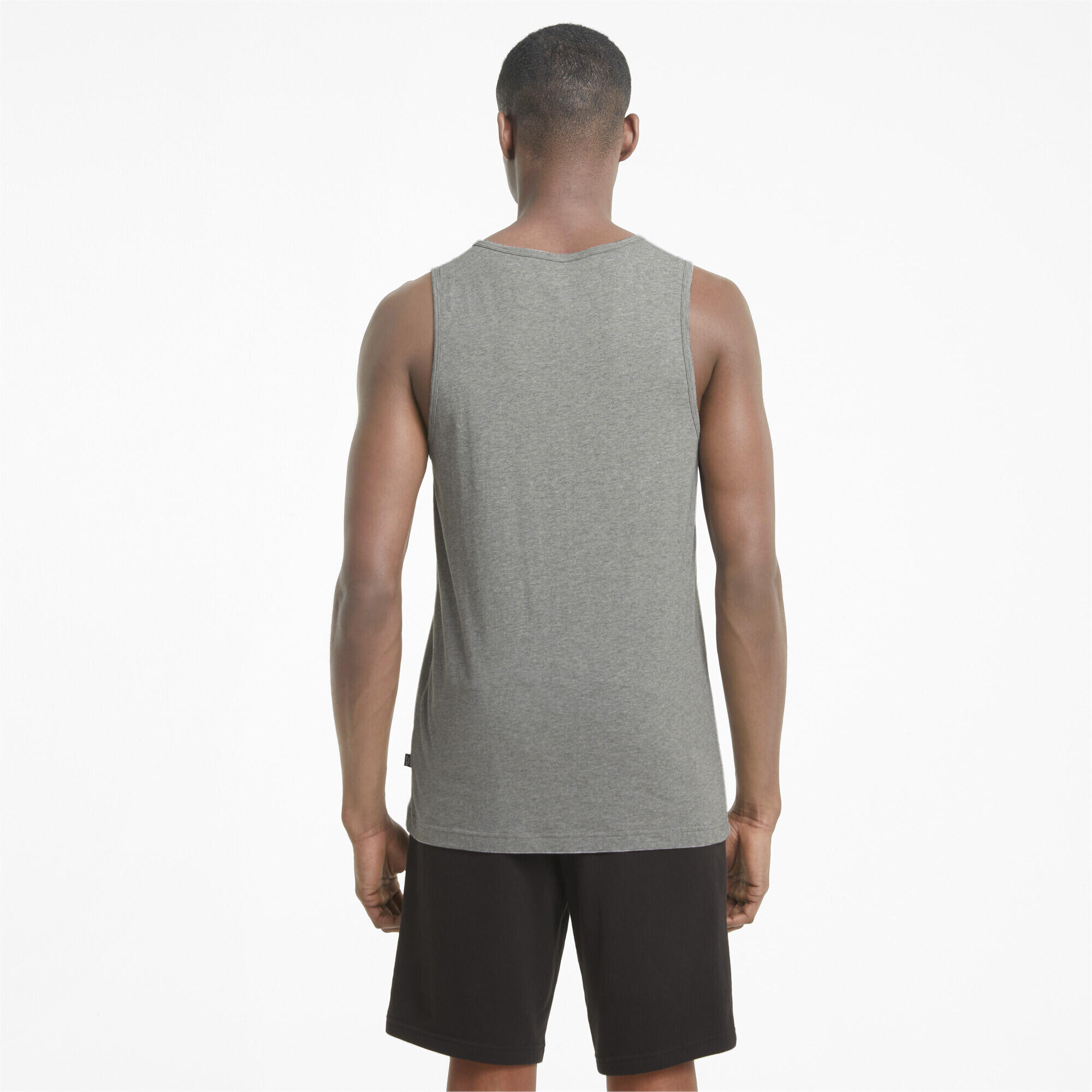 Débardeur Essentials homme PUMA Medium Gray Heather 3/7