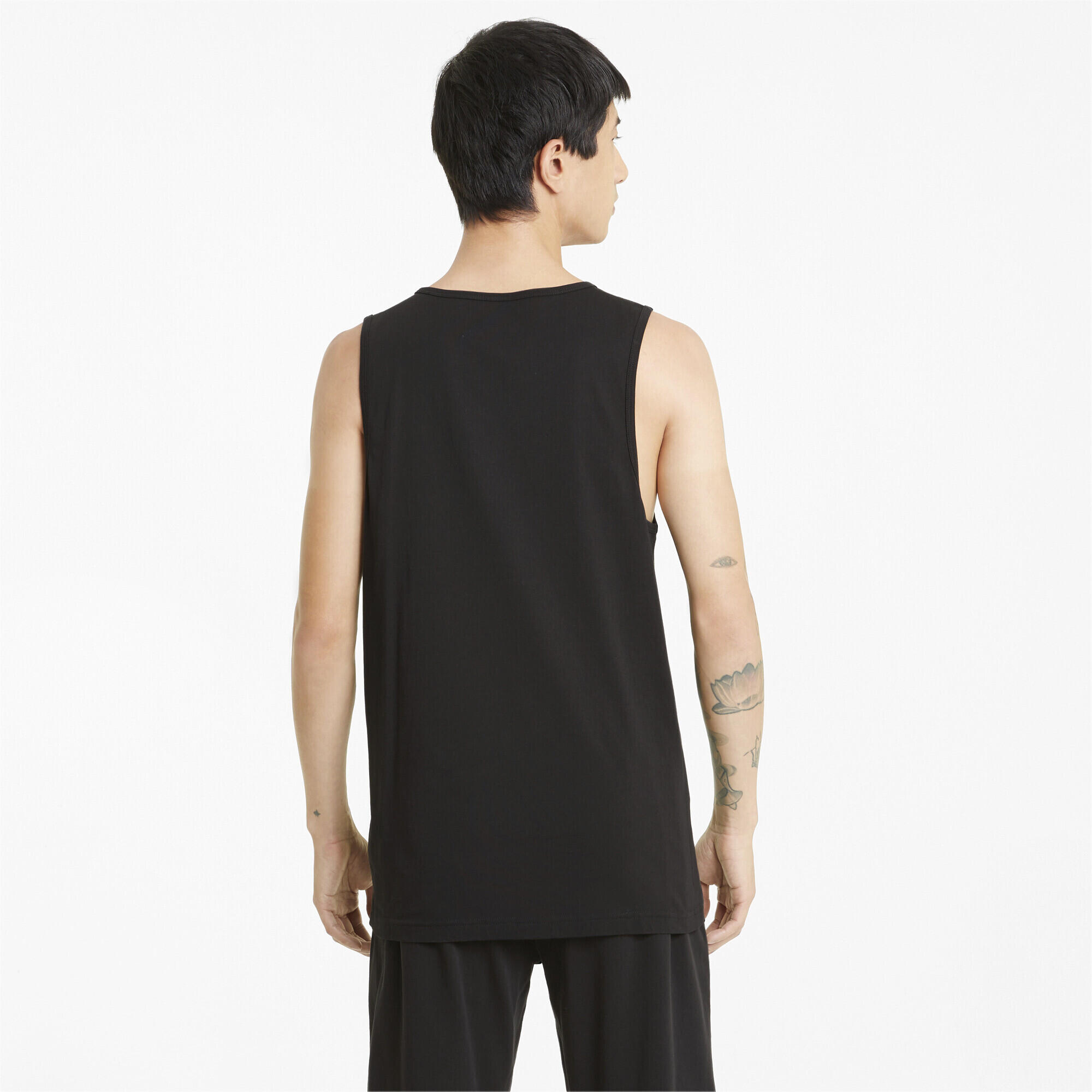 Camiseta sin mangas Essentials Hombre PUMA Black 3/5