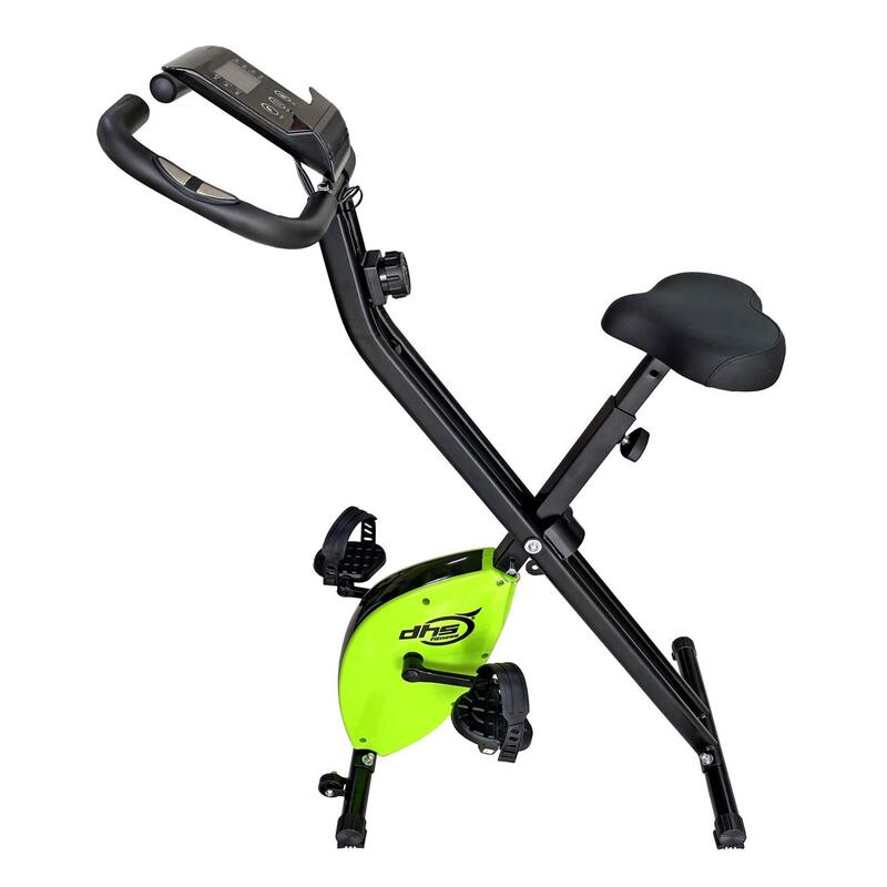 Bicicleta fitness pliabila X-Bike, cu reglaj rezistenta la pedalare, DHS 8001