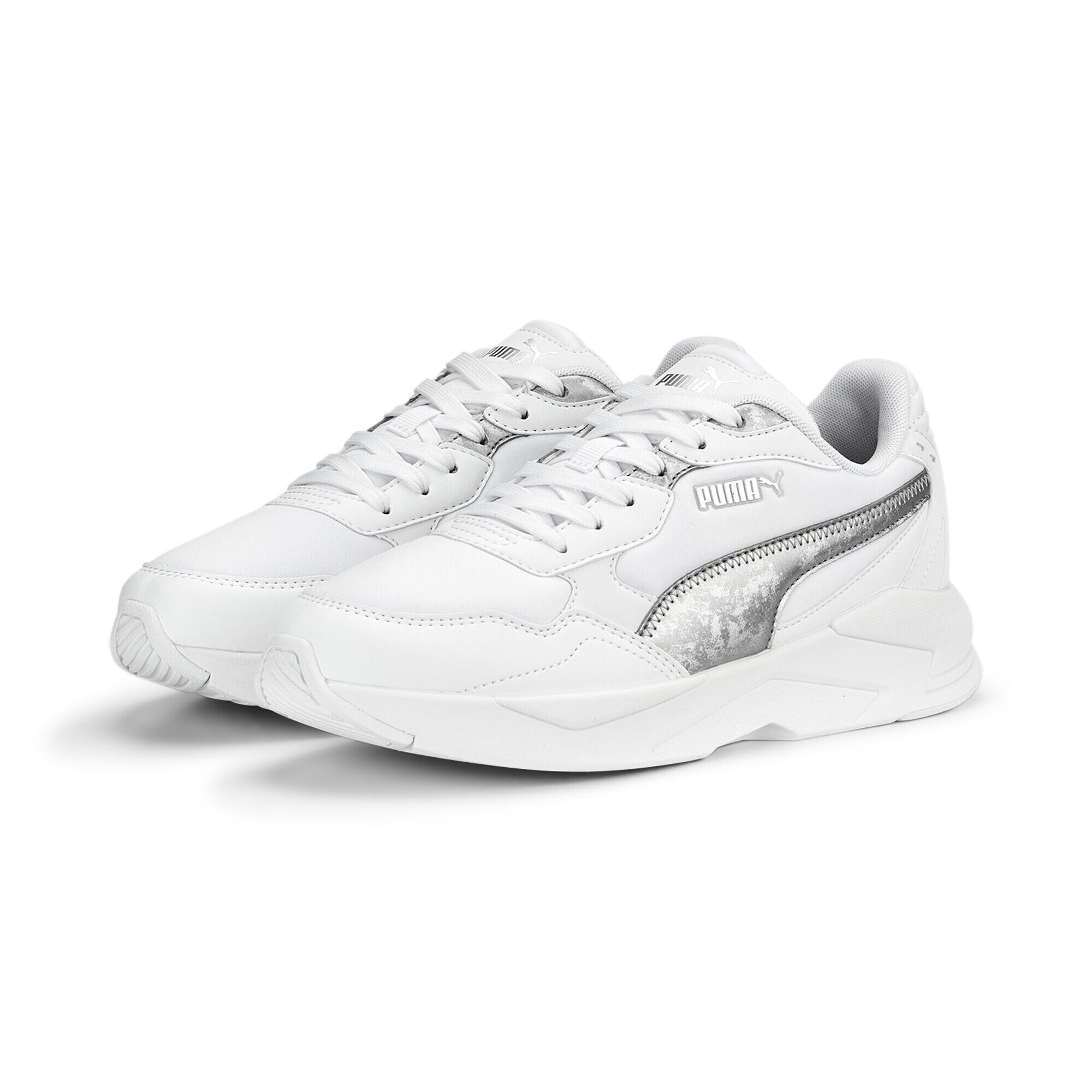 Puma - Sneakers X-ray Speed Lite Metallics Femme Puma - Baskets - Blanc|gris - 37 - Decathlon