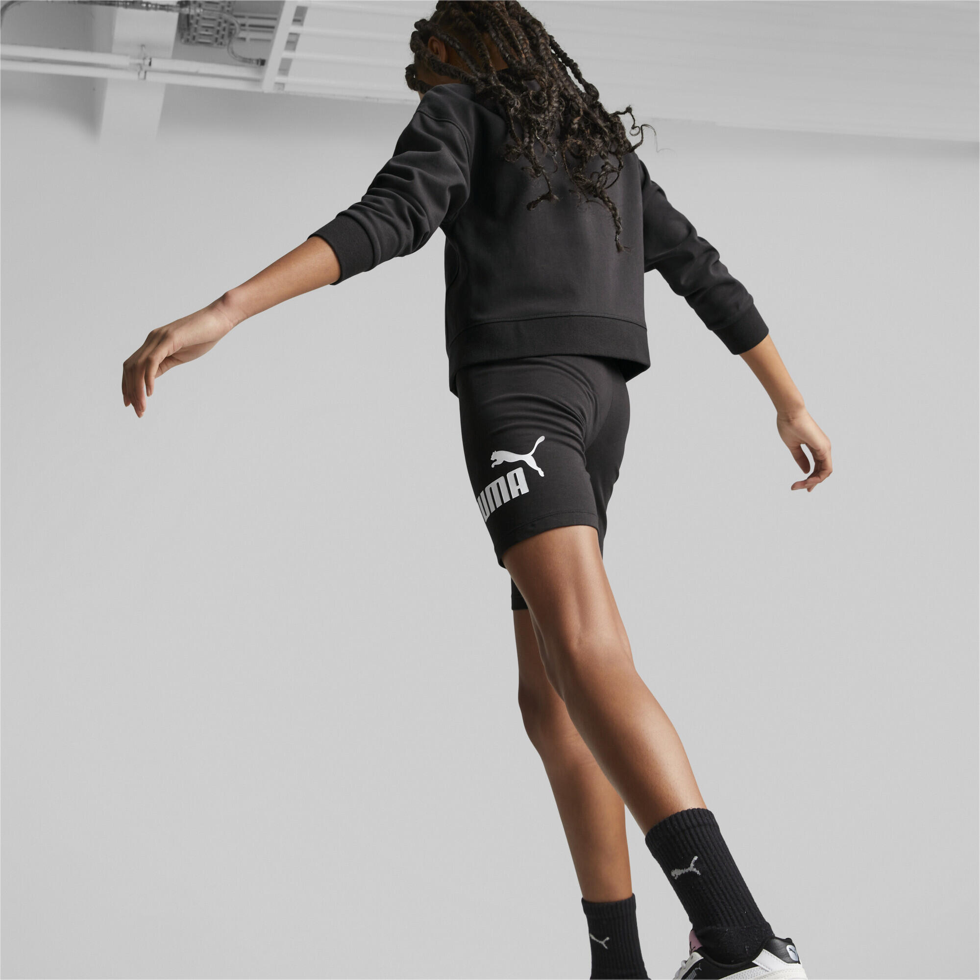 Legging Essentials+ à logo Enfant et Adolescent PUMA Black 4/5