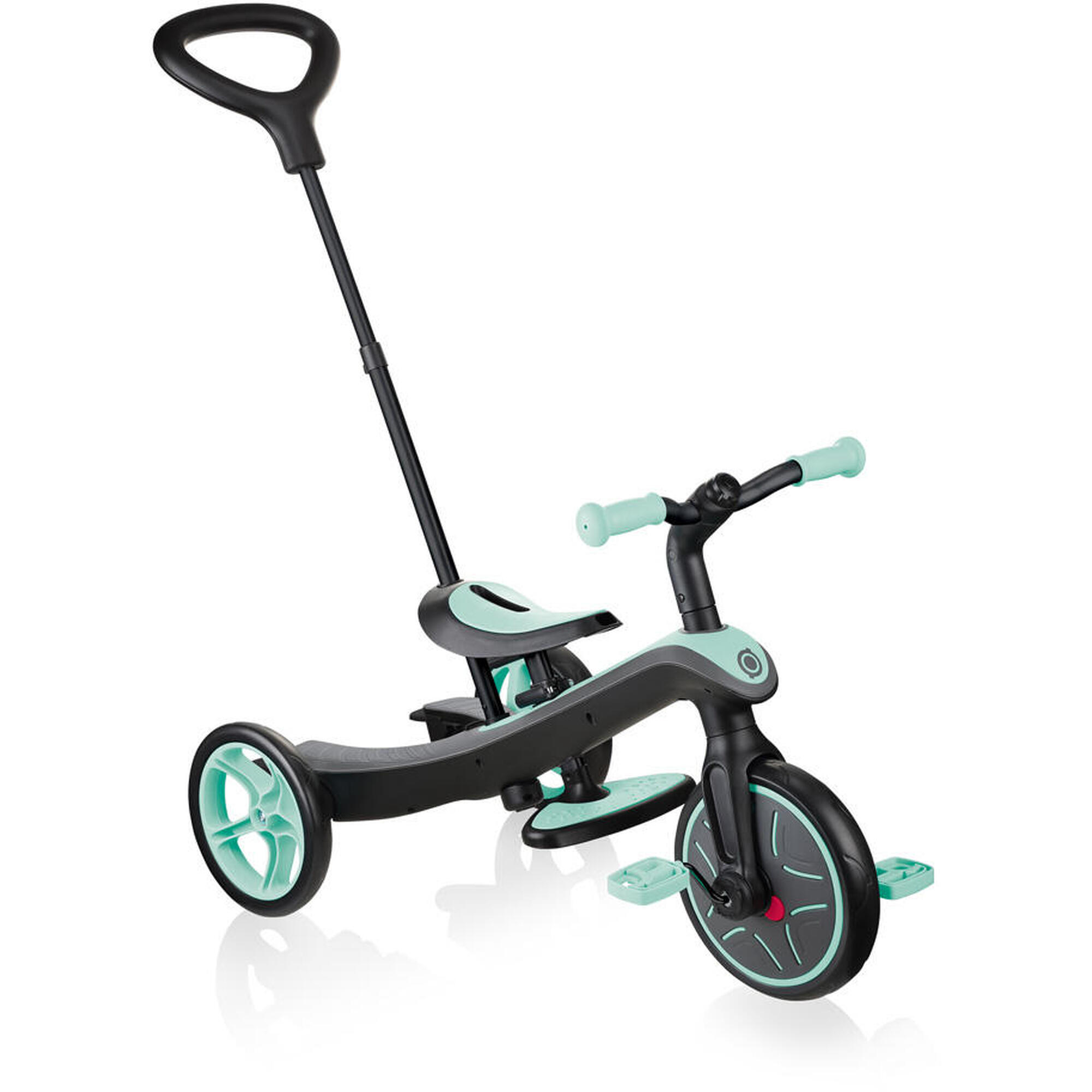 Explorer 4 in 1 Trike Triciclo di menta / Scooter Draisienne