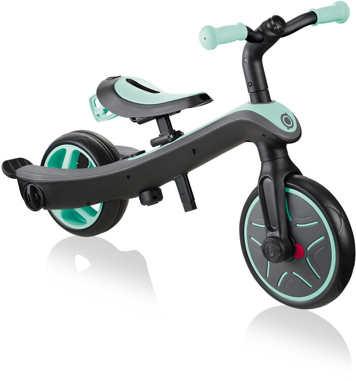 Tricycle évolutif pour bébé EXPLORER 4 en 1 - Vert menthe 3/5