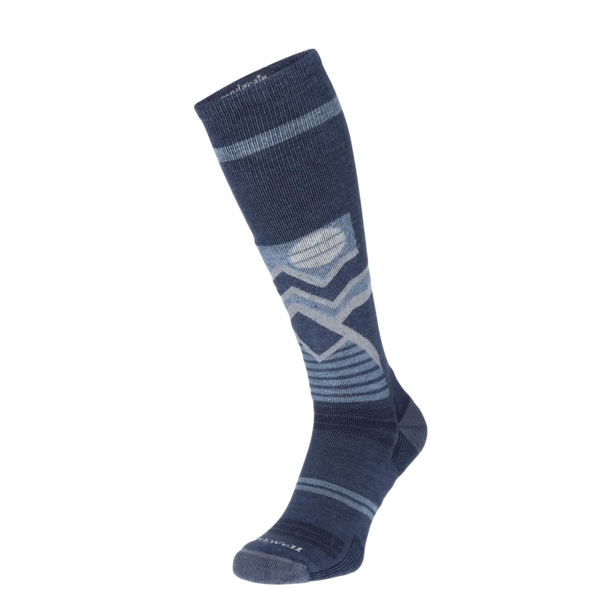 Sockwell Snow Peak Blauw Heren Skisokken 1/3