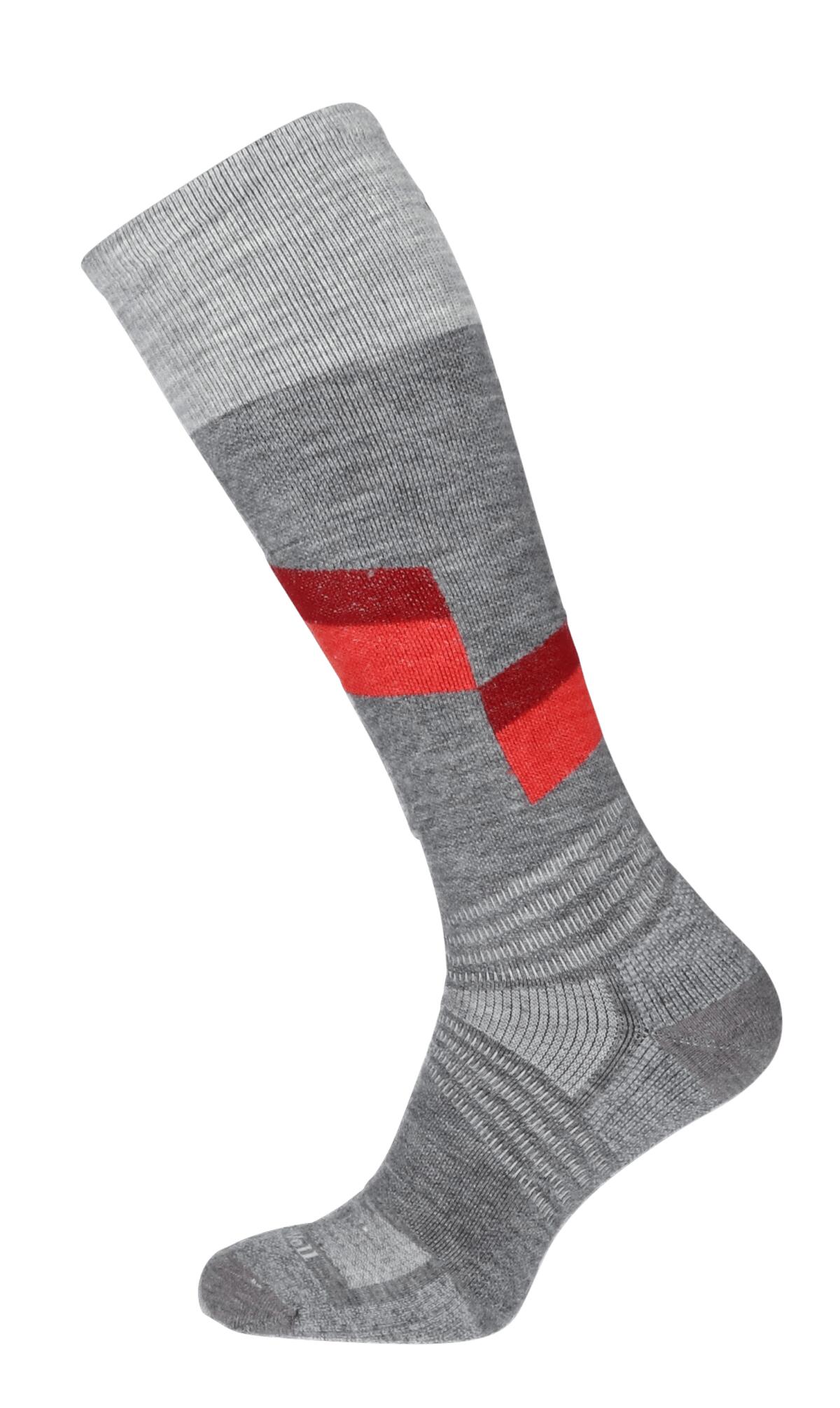 Sockwell Steep Medium Grijs Heren Skisokken 2/4