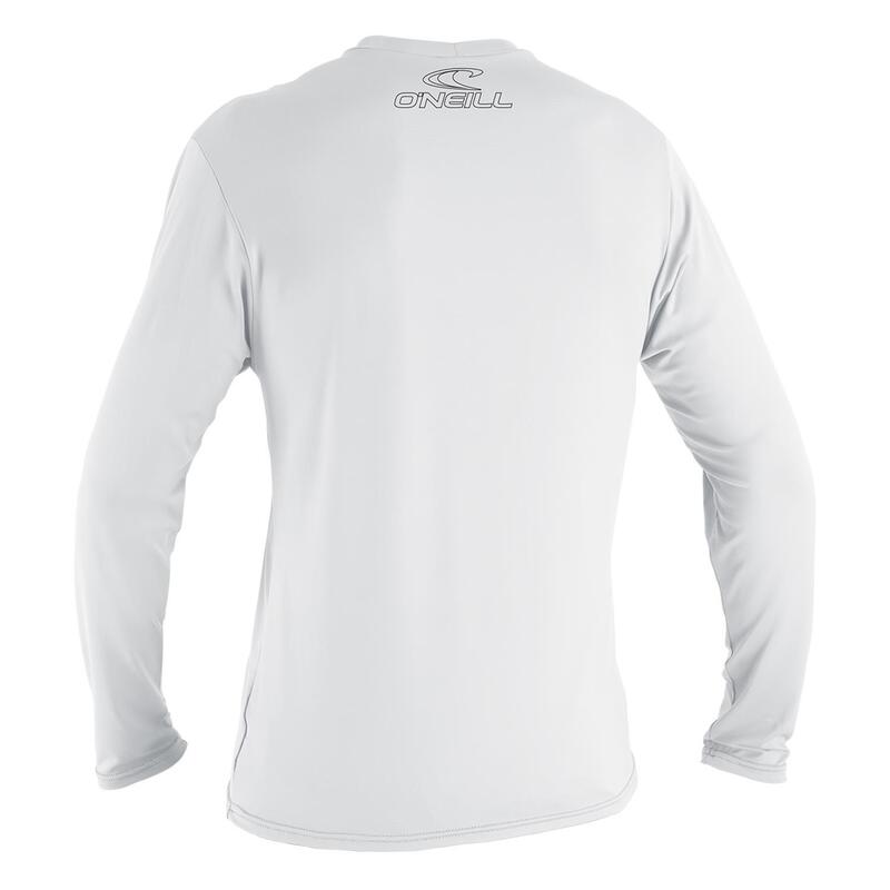 Youth Basic Skins L/S Sun Shirt junior rövid ujjú lycra - fehér