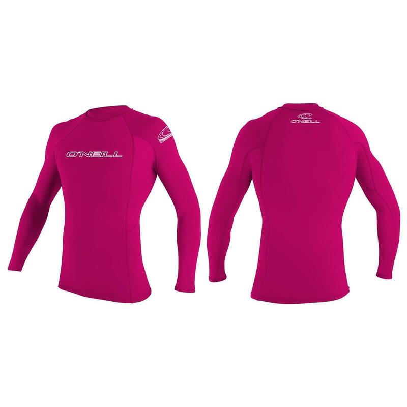 Bluză cu mânecă lungă de înot pentru copii O'Neill Basic Skins LS Rash Guard