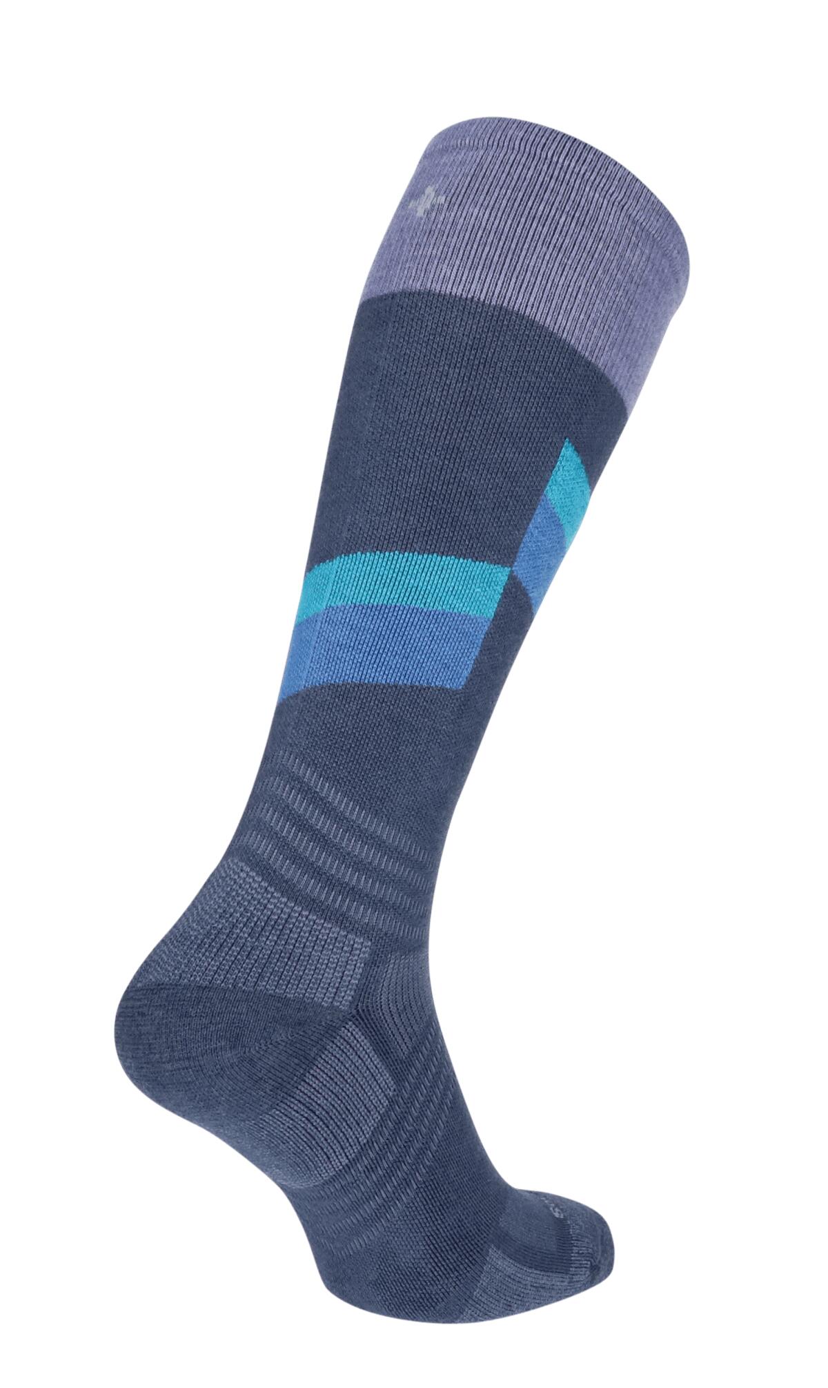 Sockwell Steep Medium Blauw Dames Skisokken 4/4