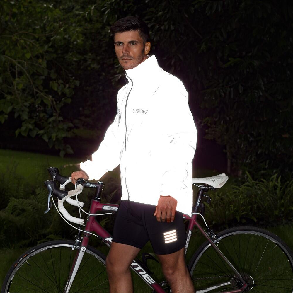 Proviz Men's Reflective Switch Waterproof Cycling Jacket 3/7