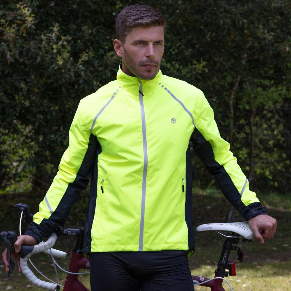 Proviz Classic Men's Tour Reflective Waterproof Cycling Jacket 3/6