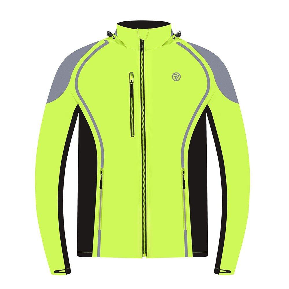 Proviz Classic Men's Storm Reflective Waterproof Hooded Cycling Jacket 1/4