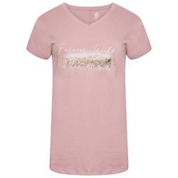 Tshirt MOMENTS Femme (Rose pâle)