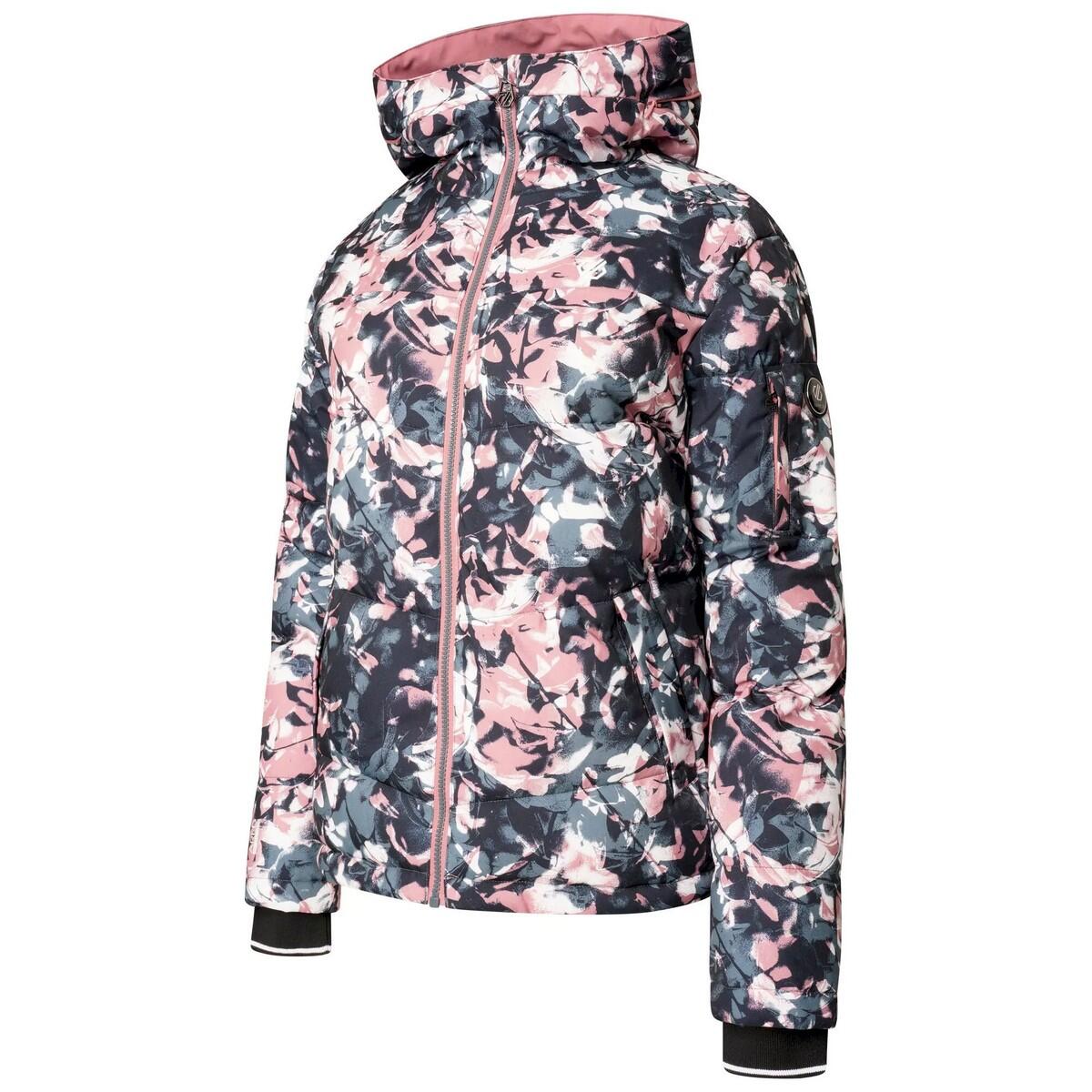 Womens/Ladies Verdict Floral Insulated Ski Jacket (Mesa Rose) 3/5