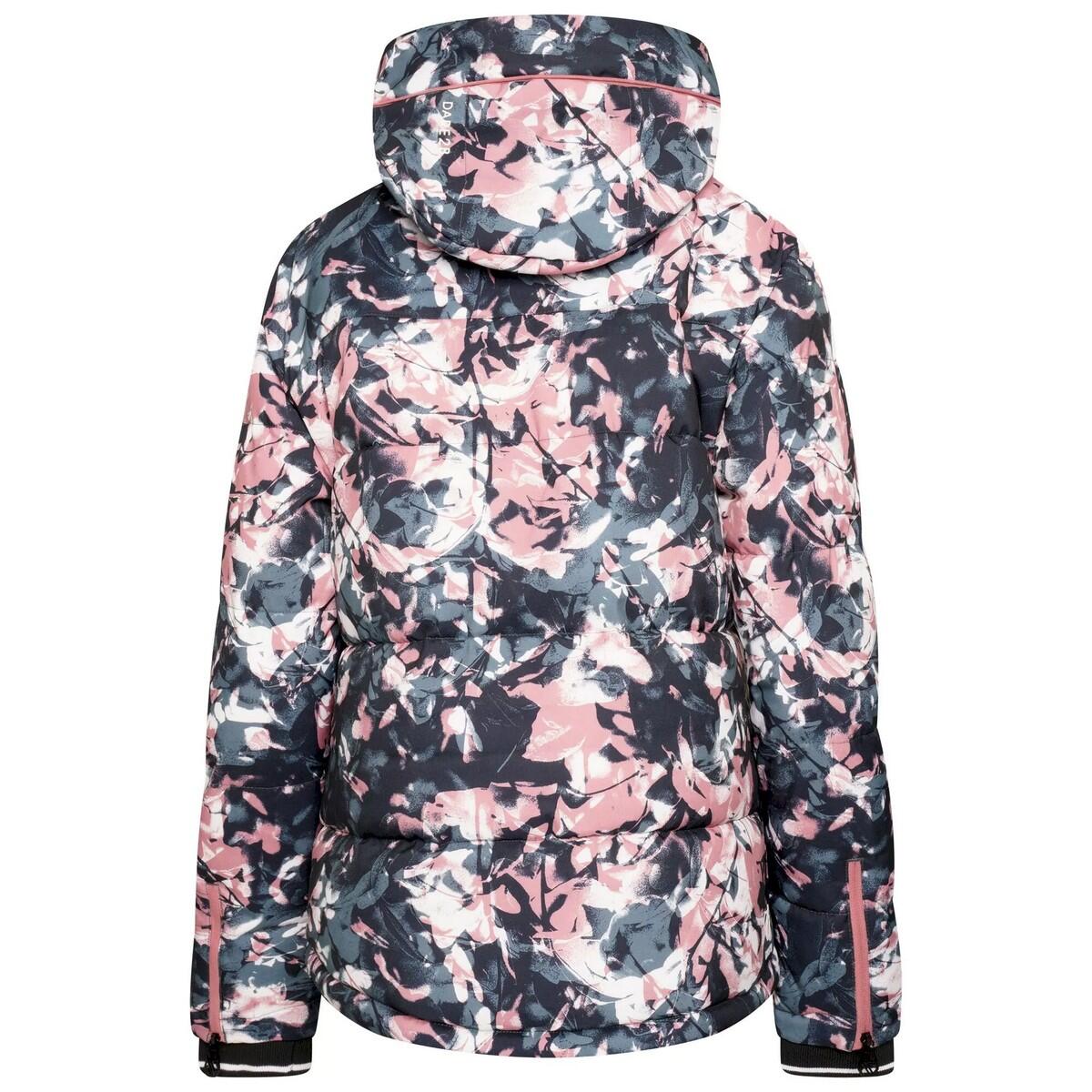 Womens/Ladies Verdict Floral Insulated Ski Jacket (Mesa Rose) 2/5