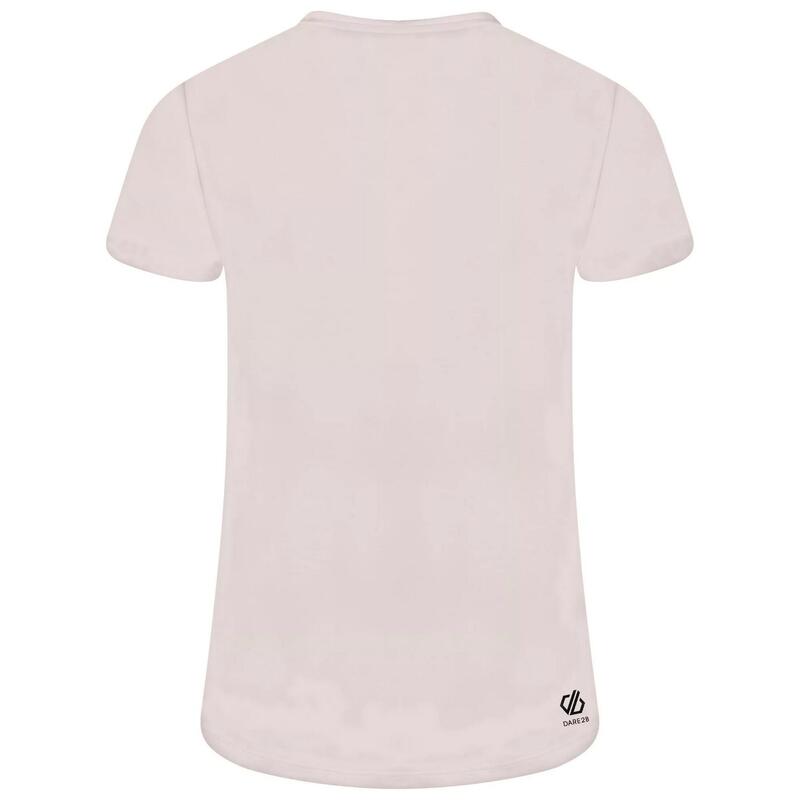 T-Shirt Flor Crystallize Mulher Branco
