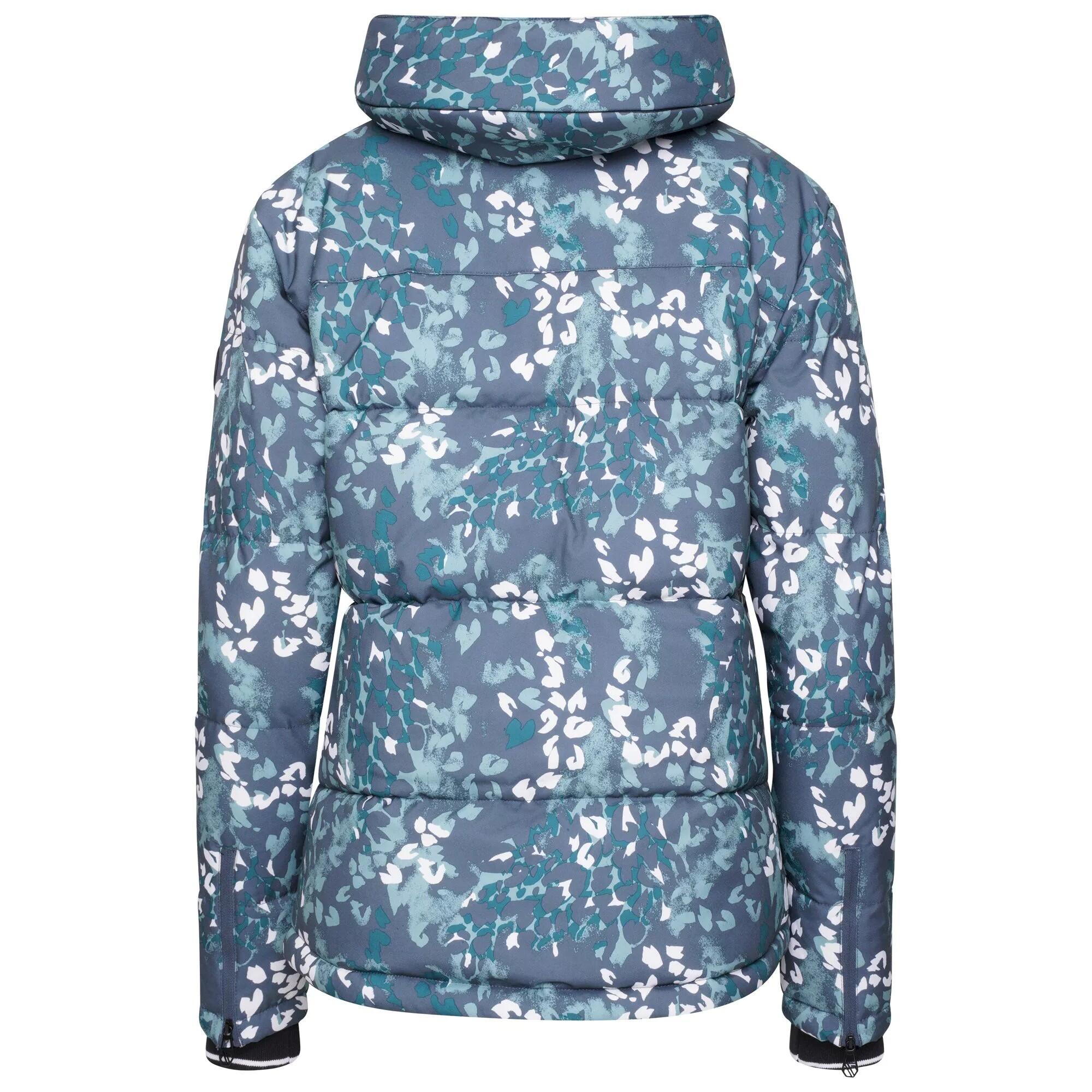 "Verdict" Skijacke mit Kapuze für Damen Kanton Grün 2/5