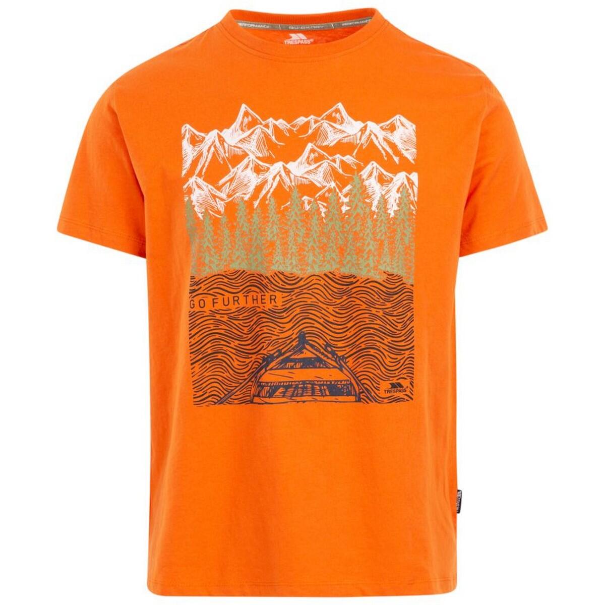 Tshirt AUSTIN Homme (Orange)