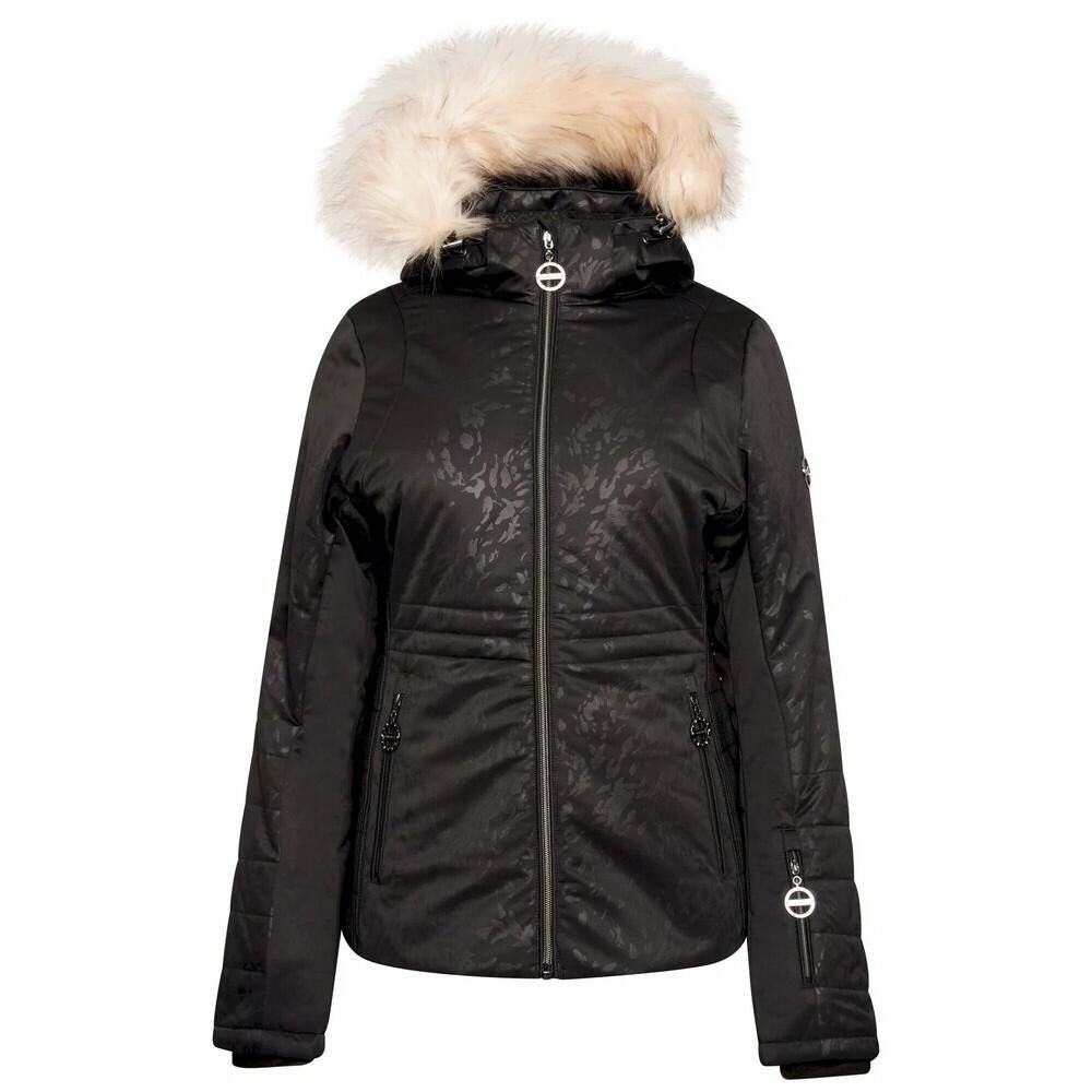 DARE 2B Womens/Ladies Prestige II Luxe Petal Ski Jacket (Black)
