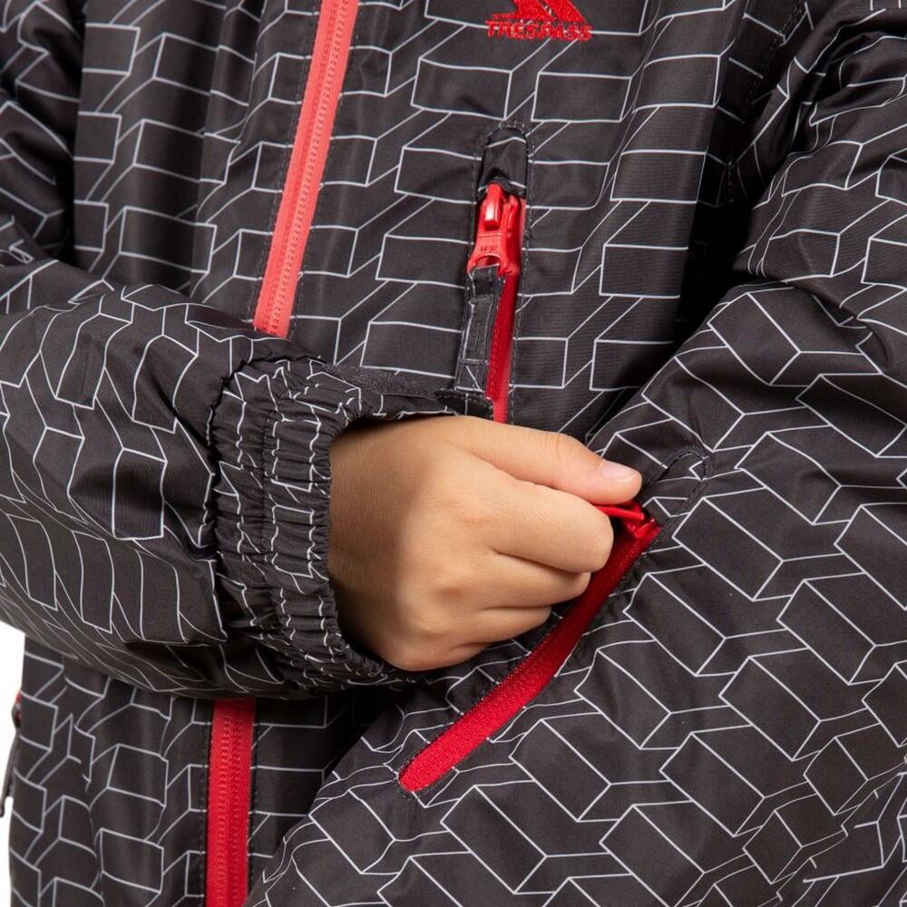 Boy's ski jacket (Dark grey)