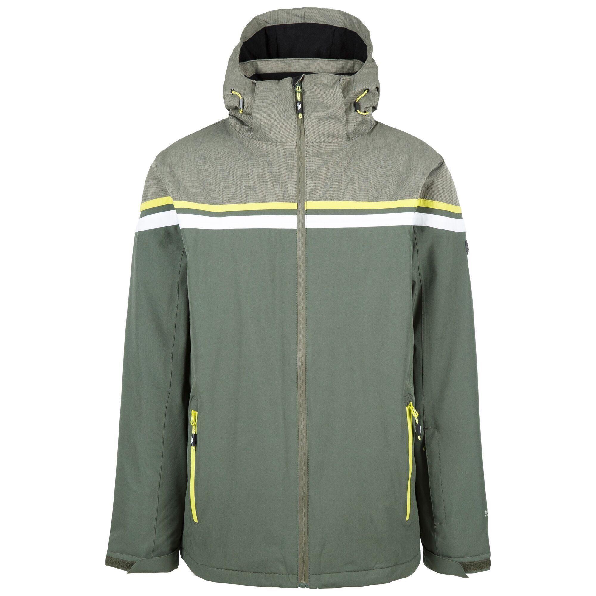 Trespass - Blouson De Ski Dexy Homme (kaki) - Veste - Gris|vert - 48 Xl - Decathlon